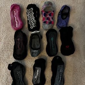 Huge bundle barre sticky socks